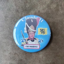 Pins / badge tambour major Carnaval Dunkerque pour clet'che fort mardyck 