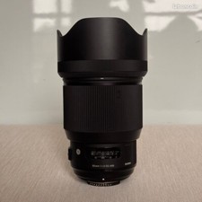 Sigma 85mm f/1.4 DG HSM Art pour Nikon – État impeccable – Pochette & bouchons