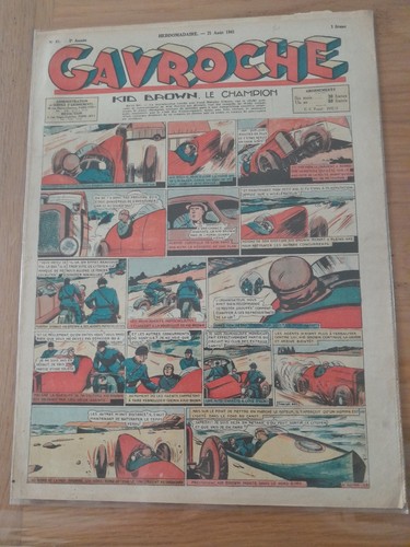 Rare gavroche hebdomadaire - gavroche,