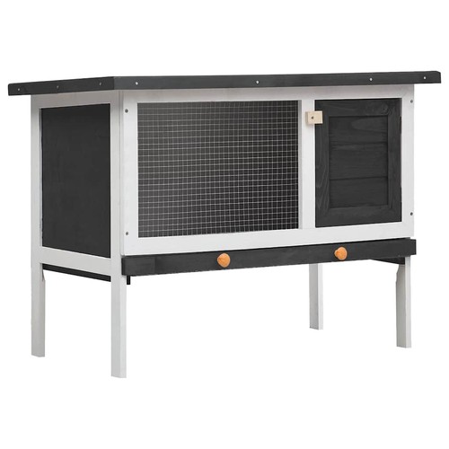 Bois clapier extérieur 1 - clapier, d'extérieur