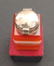 Encrier Agate, époque Art déco. Parfait état