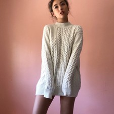 TopShop Cable Fisherman Sweater