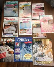 Dentelle & crochet, lot de 10