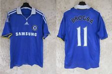 Maillot CHELSEA 2008 2009 Didier DROGBA n°11 ADIDAS vintage shirt jersey L