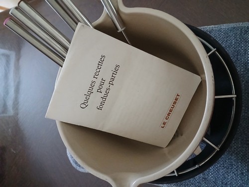 Service fondue complet - fondue,