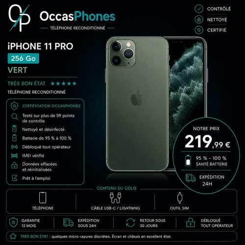 Iphone pro 256 - pro,