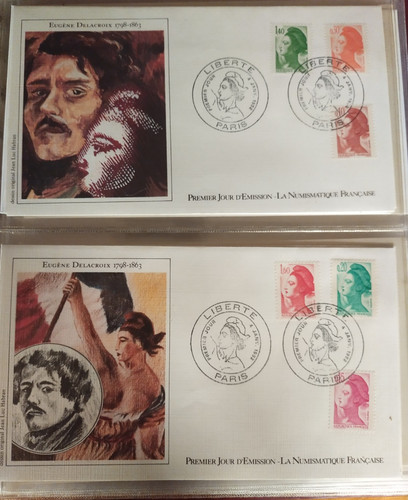 Enveloppes premier jour 1982 - 6,