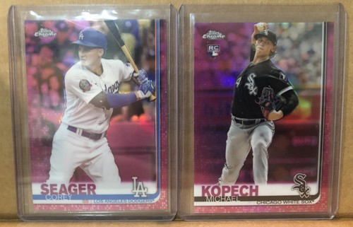 2019 topps chrome - 2019, pink