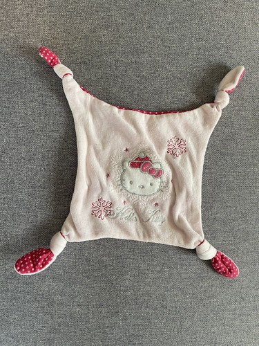Doudou plat carre - carre, kitty