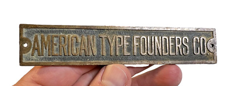 American type founders - american,