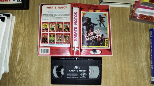 Vhs karaté moto impact - vhs, 5
