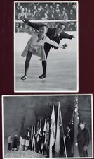 Olympia 1936. Jeux Olympiques Patinage Artistique.Maxie Herber et Ernst Baier