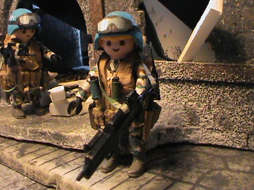 Playmobil custom soldat - custom,