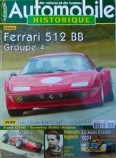 AUTOMOBILE HISTORIQUE 40 FERRARI 512 BB GT 40 BENTLEY ROLLS L'ELECTRIQUE LE MANS