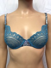 Soutien-Gorge Dentelle Femme ArgentoVivo Taille 90B Couleur Bleu Neuf !!!