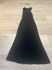 Comme Neuve Tres chic Robe Longue  Noire Marque Ines De La Fressange