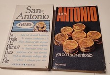 SAN ANTONIO 1 lot de 2 livres