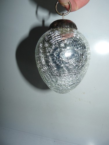 Ancienne boule noël en - ancienne, de