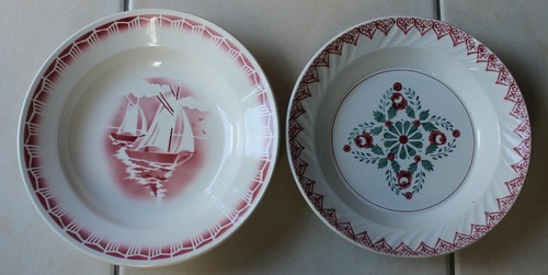 Ancien plat creux - 2,