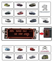 Ecran Afficheur LCD  Peugeot