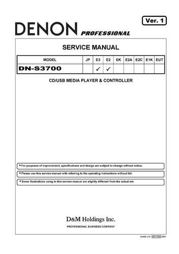 Service manuel instructions - service,