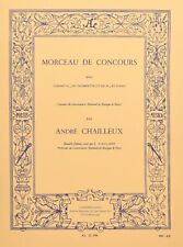 Morceau de Concours pour Cornet si b ou Trompette Ut ou Si b piano - CHAILLEUX