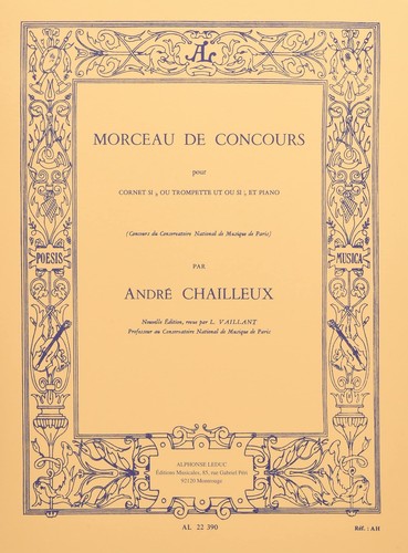 Morceau concours pour - concours,