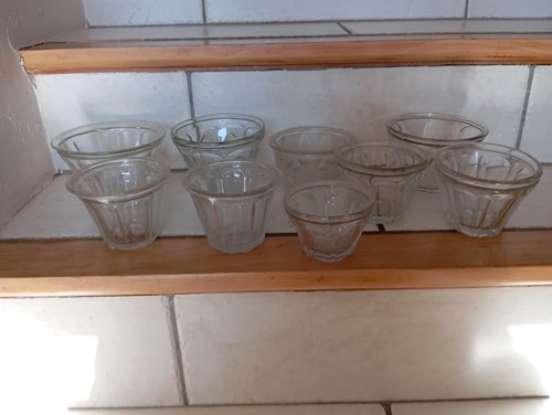 Lot bocaux anciens coniques - bocaux,