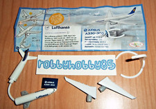 DC093 D Avion Lufthansa + bpz Kinder surprise Allemagne 2013/2014 Airbus