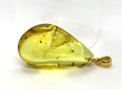 Pendentif ambre baltique - pendentif,