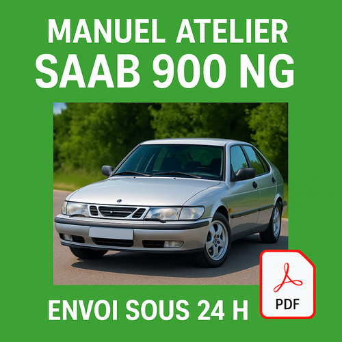Manuel atelier saab 900 - 900, ng