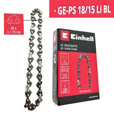 Chaîne TRONCONNEUSE Einhell  a Batterie   Ge-Ps 18/15 Li  BL    /  maillons 28