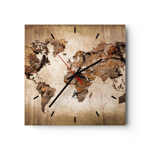 Horloge murale verre - en,