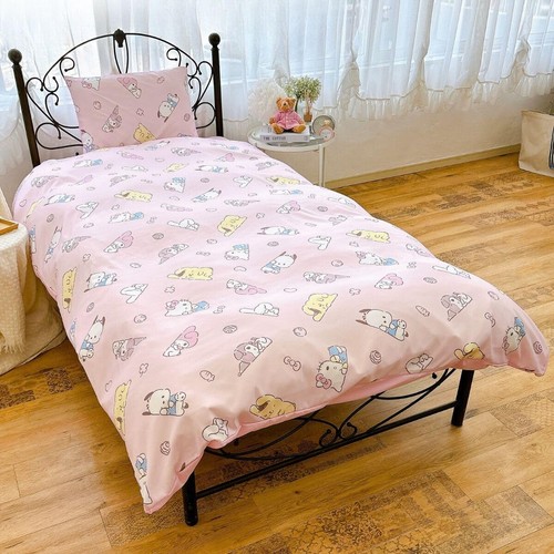 Sanrio piece bedding set - sanrio, 3-piece
