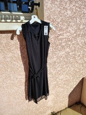 Robe noire taille s 36 neuve