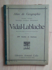 Atlas géographie vidal - géographie, vidal-