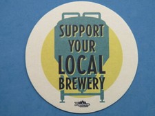 Beer coaster hoptown handles - beer,