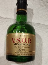 Flacon de parfum en forme de mignonette de Cognac  Eau de Cologne -AVON Plein 