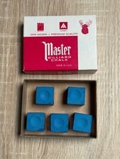 Box of 7 Master Chalks Blue