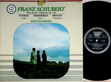 PG SCHUBERT FONTANAROSA Trio Op. 99 Notturno LP France NM+