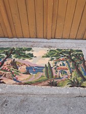 CANEVAS FINI PAYSAGE DE MEDITERRANEE