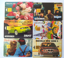 FRANCE 6 TELECARTES 5 UNITES