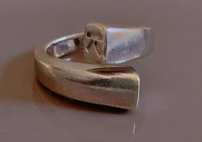 17grs Superbe bague argent Kenzo Paris bague argent massif Kenzo ring silver T54