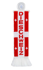 Mini Suisse Pièces Double Face Drapeau Ventouse Camion Voiture Van Bus 5 x 22cm