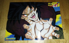 Grand Poster Goku SS4 Dragon Ball GT SSJ4 club Dorothée vintage Super Saiyan