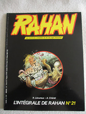 ALBUM BD L'INTEGRALE RAHAN N°21 - 1985