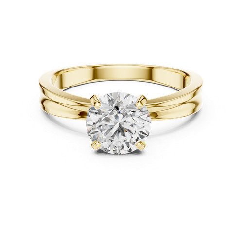 Bague promesse diamant - , créée
