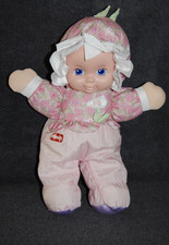 🍀Doudou Poupée Rose Fleur