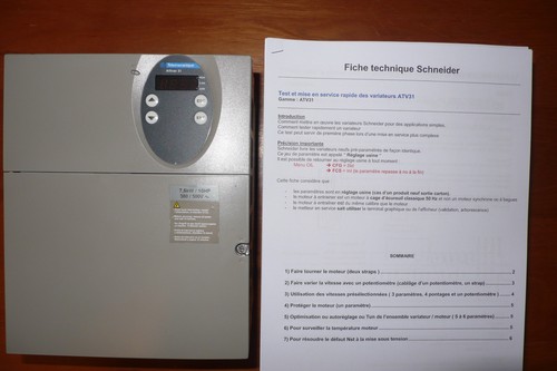 Variateur triphase 380v 5kw - variateur,