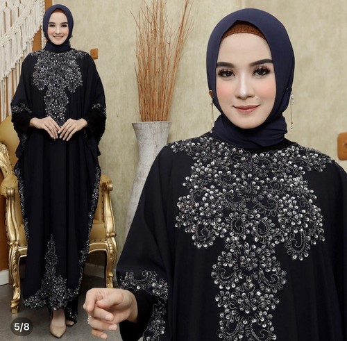 Robe caftan kaftan dentelle - en,